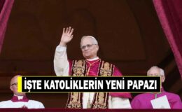 İŞTE KATOLİKLERİN YENİ PAPAZI