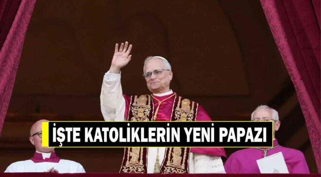 İŞTE KATOLİKLERİN YENİ PAPAZI