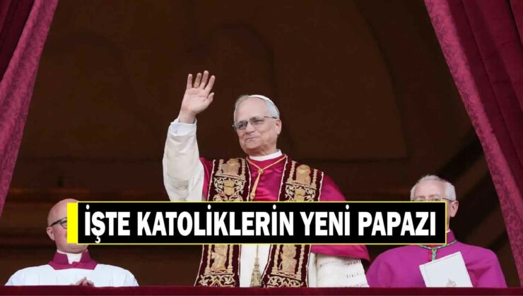 İŞTE KATOLİKLERİN YENİ PAPAZI